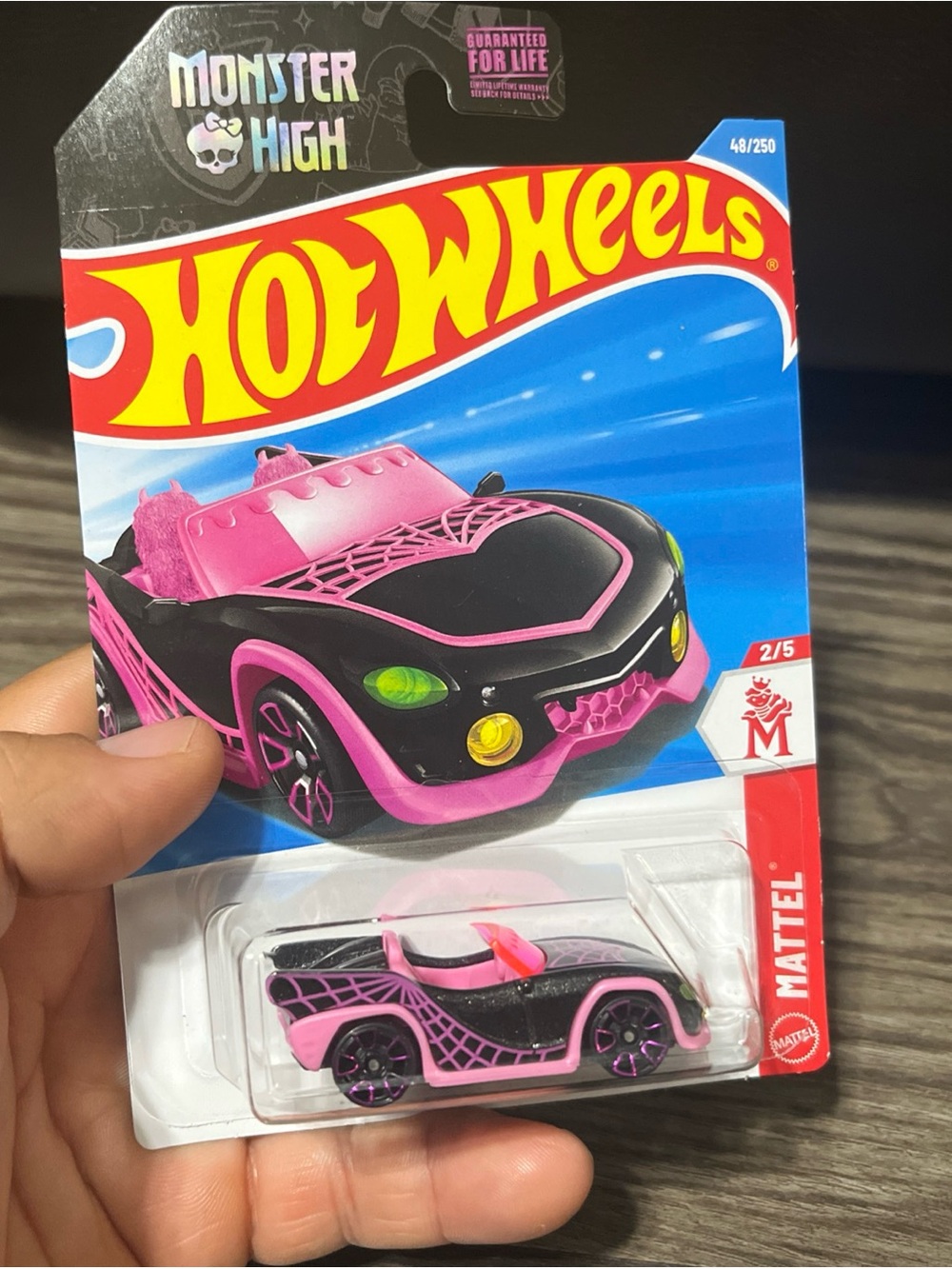 Hot Wheels Monster High Black, 4 cars